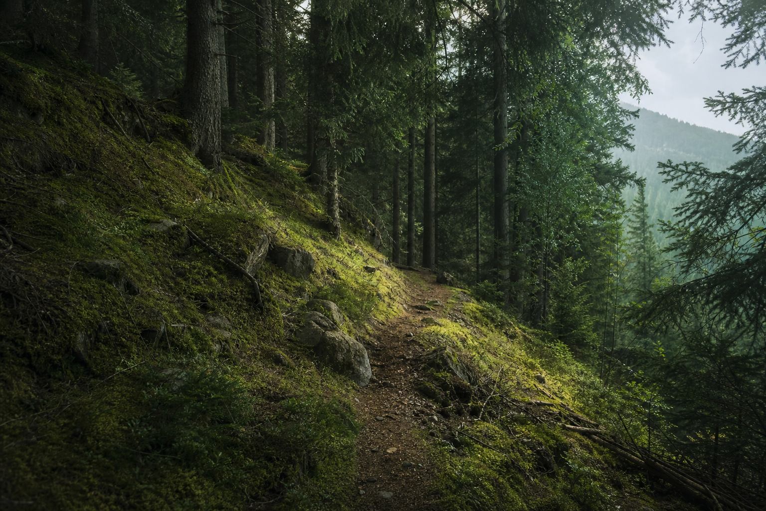 Schwarzwaldwälder und Hügel
